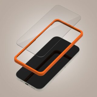 iKi Supreme Easy Samsung Galaxy A17 4G / 5G kijelzővédő üvegfólia felhelyező kerettel + kamerasziget lencsevédő üvegfólia - 3db