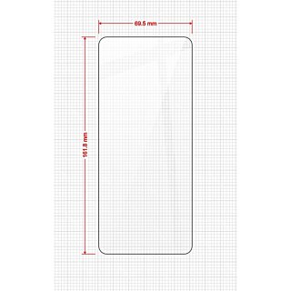 GrizzGlass HybridGlass Easy Infinix Hot 40 Pro hibrid kijelzővédő üvegfólia felhelyező applikátorral - 2db