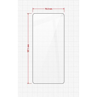 GrizzGlass HybridGlass Easy Infinix Note 30 Pro hibrid kijelzővédő üvegfólia felhelyező applikátorral - 2db