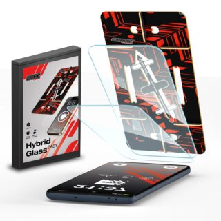 GrizzGlass HybridGlass Easy Infinix Note 40 hibrid kijelzővédő üvegfólia felhelyező applikátorral - 2db
