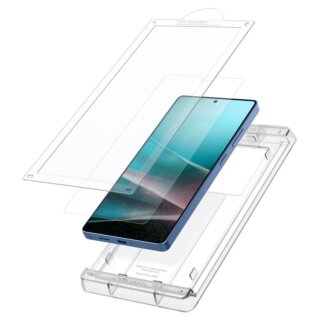 Spigen Elite Shield EZ Fit HD Samsung Galaxy S25 Ultra kijelzővédő fólia felhelyező applikátorral