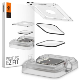 Spigen Glas.tR EZ Fit Apple Watch 41mm kijelző védő üveg - 2db
