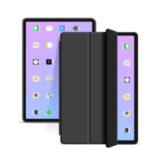 iKi Smartcase iPad Air 11" M3/M2 (2025/2024) / 10,9" 5 / 4 (2022/2020) oldalra nyíló tok - fekete