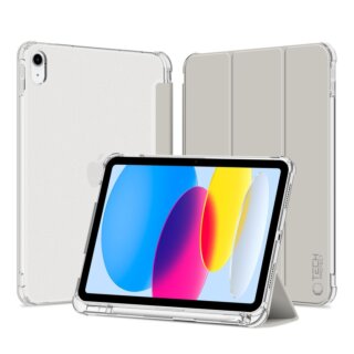 iKi SmartCase Pen Hybrid iPad 11" A16 (2025) / 10,9" (2022) kinyitható tok ceruzatartóval - ezüst
