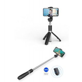 iKi szelfibot és tripod állvány Bluetooth távkioldóval