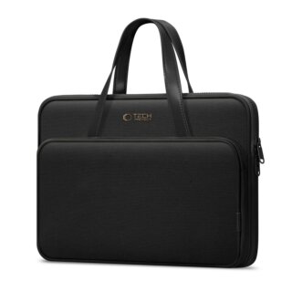 iKi Carrying textil becsúsztatós laptop tok 15"-16" - fekete