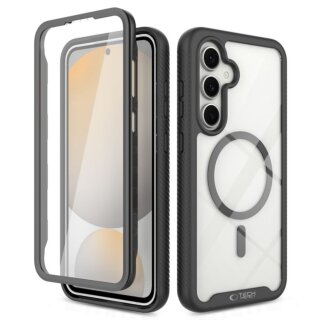 iKi Defense360 Samsung Galaxy S24 FE kemény tok + előlap - fekete