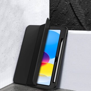 iKi Endurance iPad 10,9" (2022) / 11" (2025) kinyitható kemény tok + előlap - fekete