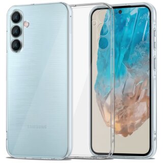 iKi Flexair Samsung Galaxy M35 5G szilikon hátlap tok - átlátszó