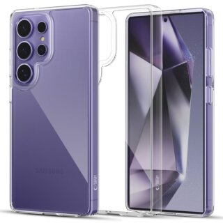 iKi Flexair Hybrid Samsung Galaxy S25 Ultra kemény hátlap tok - átlátszó