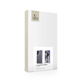 iKi Flexair Hybrid Samsung Galaxy S25 Ultra kemény hátlap tok - átlátszó