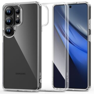 iKi Flexair Hybrid Samsung Galaxy S26 Ultra kemény hátlap tok - átlátszó