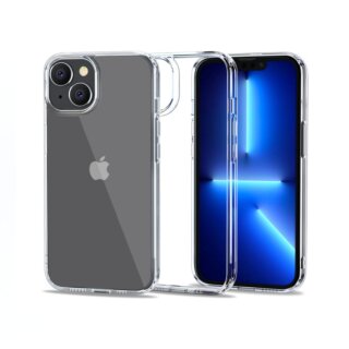 iKi FlexAir Hybrid iPhone 14 szilikon hátlap tok - átlátszó