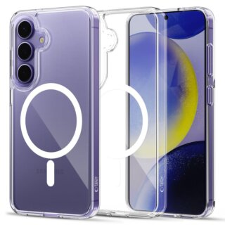 iKi Flexair Hybrid MagSafe Samsung Galaxy S25 kemény hátlap tok - átlátszó