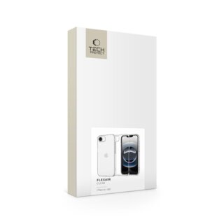 iKi Flexair Hybrid iPhone 16e szilikon hátlap tok - átlátszó