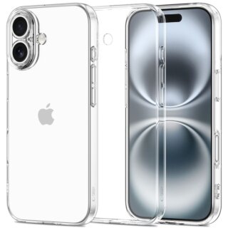 iKi Flexair iPhone 17 szilikon hátlap tok - átlátszó
