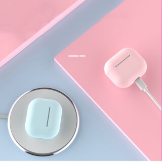 iKi Icon Apple AirPods 3 szilikon tok - fekete