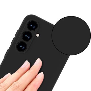 iKi Icon Xiaomi Redmi Note 14 Pro 5G / Poco X7 5G szilikon hátlap tok - fekete