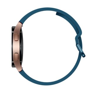 iKi Iconband Samsung Galaxy Watch 4 / 4 Classic / 5 / 5 Pro / 6 / 6 Classic szilikon szíj (20mm széles) - lila