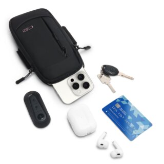 iKi M6 okostelefon sport karpánt tok - rózsaszín