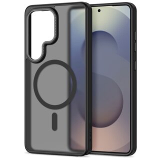 iKi MagCam MagSafe Samsung Galaxy S26 Ultra kemény hátlap tok - matt fekete