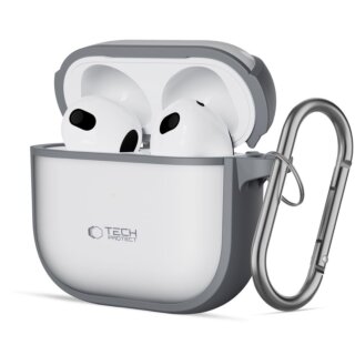 iKi Magmat Apple AirPods Pro 4 szilikon tok - matt szürke