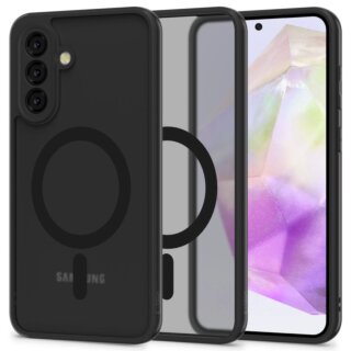 iKi Magmat MagSafe Samsung Galaxy A36 5G kemény hátlap tok - matt fekete