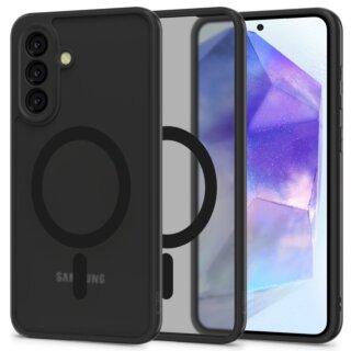 iKi Magmat MagSafe Samsung Galaxy A56 5G kemény hátlap tok - matt fekete