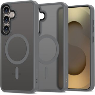 iKi Magmat MagSafe Samsung Galaxy S25 Edge kemény hátlap tok - matt titán