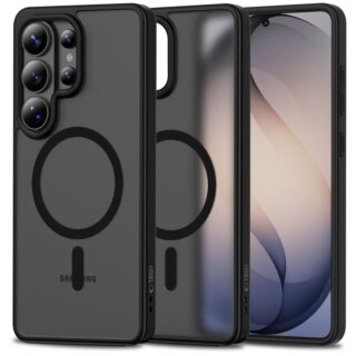 iKi Magmat MagSafe Samsung Galaxy S26 Ultra kemény hátlap tok - matt fekete