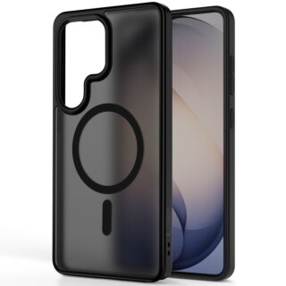 iKi Magmat MagSafe Samsung Galaxy S26 Ultra kemény hátlap tok - matt fekete