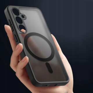 iKi Magmat MagSafe Motorola Edge 60 Pro kemény hátlap tok - matt fekete