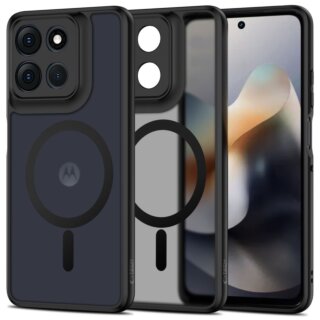 iKi Magmat MagSafe Motorola Moto G56 5G kemény hátlap tok - matt fekete
