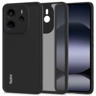 iKi Magmat Xiaomi Redmi Note 14 4G / LTE kemény hátlap tok - matt fekete