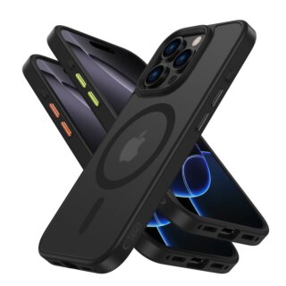 iKi Magmat XT MagSafe iPhone 16 Pro Max kemény hátlap tok - matt fekete