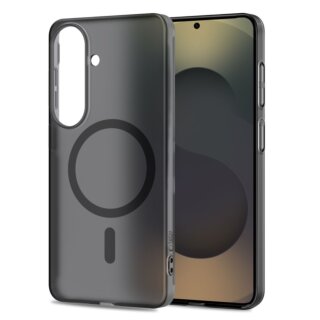 iKi Magslim MagSafe Samsung Galaxy S26 kemény hátlap tok - matt fekete