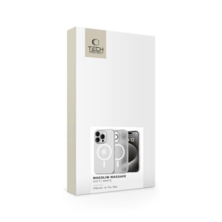 iKi MagSlim MagSafe iPhone 16 Pro Max kemény hátlap tok - matt fehér