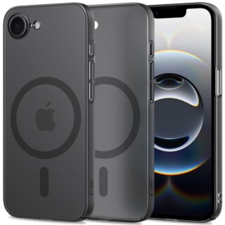 iKi Magslim MagSafe iPhone 16e kemény hátlap tok - matt fekete