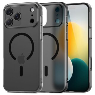 iKi MagSlim MagSafe iPhone 17 Pro Max kemény hátlap tok - matt fekete