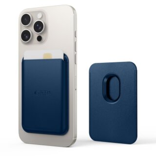 iKi MagWallet MagSafe univerzális kártyatartó - kék