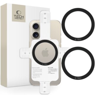 iKi MMP-110 2in1 Magnetic univerzális MagSafe gyűrű - fekete + fekete