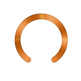 iKi MMP-210 Magnetic MagSafe gyűrű - 2db - narancssárga/fekete