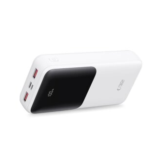 iKi PB02 Powerbank külső akkumulátor 20000mAh 22,5W - fehér