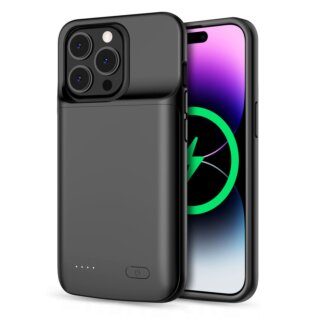 iKi PowerCase 4800mAh iPhone 14 / 14 Pro akkumulátoros tok