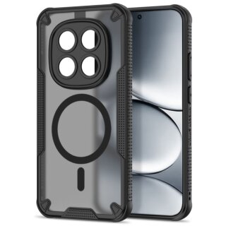 iKi Rugged Shield MagSafe Xiaomi Redmi Note 15 Pro 5G kemény hátlap tok - matt fekete