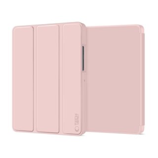 iKi SmartCase Pen Samsung Galaxy Tab A9 / A11 8,7" X110 / X115 / X133 / X135 kinyitható tok ceruzatartóval - rózsaszín