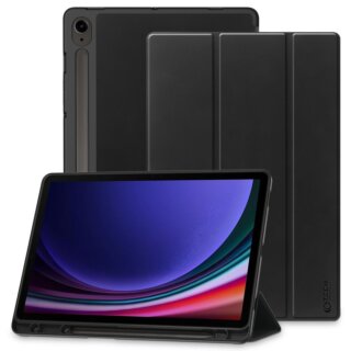 iKi Smartcase Pencil Samsung Galaxy Tab S9 FE 10,9" X510 / X516B kinyitható tok ceruzatartóval - fekete