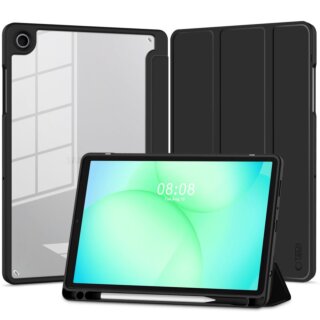 iKi SmartCase Pencil Hybrid Samsung Galaxy Tab A9+ Plus / A11+ Plus 11" X210 / X215 / X216 / X230 / X235 / X236 kinyitható tok ceruzatartóval - fekete