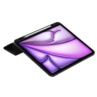 iKi Smartcase Pencil iPad Air 13" (2025/2024) kinyitható tok - fekete