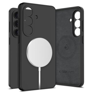 iKi Silicone MagSafe Samsung Galaxy S26 szilikon hátlap tok - fekete